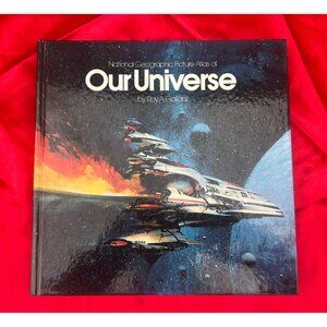 Our Universe Roy A. Gallant 1986 Nat Geo NASA Space Book 342 Illus HC DJ